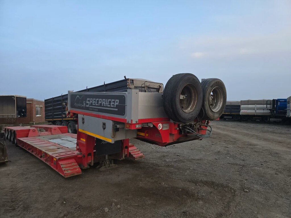Спецприцеп 9942 Полуприцеп тяжеловоз 4 оси 994294-05 — Б/У, 2024 г.