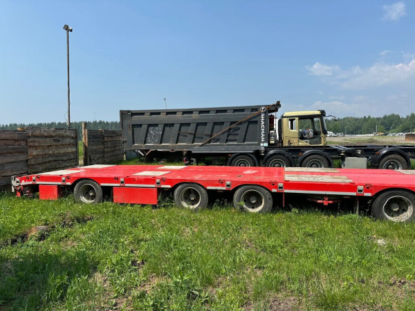 Тверьстроймаш 9939 Полуприцеп тяжеловоз 4 оси 993941-0023 — Б/У, 2024 г.