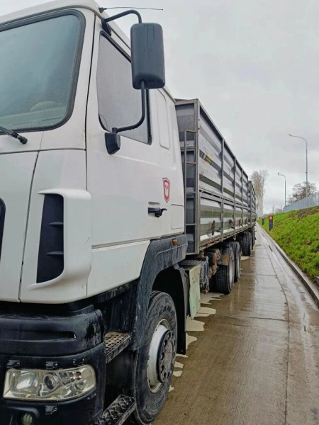 МЕТАЛЛСТРОЙ64 5535 на шасси МАЗ 6312 6x4 Зерновоз — Б/У, 2023 г.