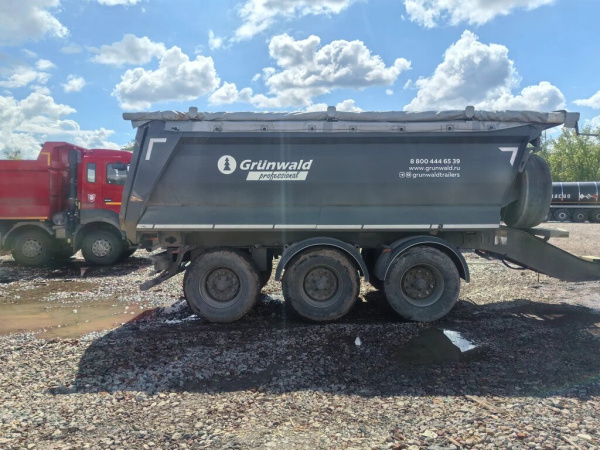 Grunwald GRW375 Прицеп самосвал — Б/У, 2022 г.