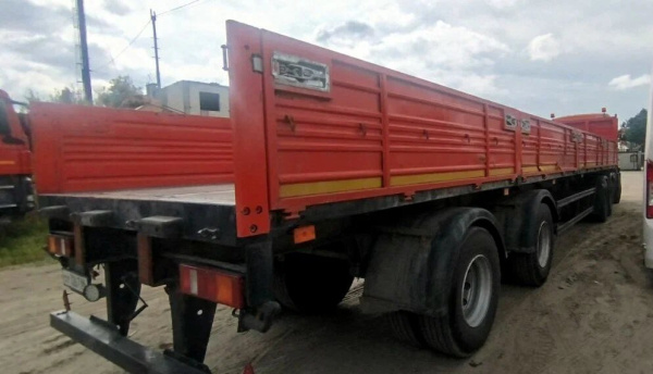 МАЗ 938660 Полуприцеп бортовой 938660-2010 — Б/У, 2023 г.