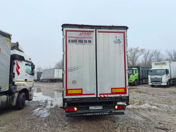 Тонар 97882 Полуприцеп шторный — Б/У, 2020 г.