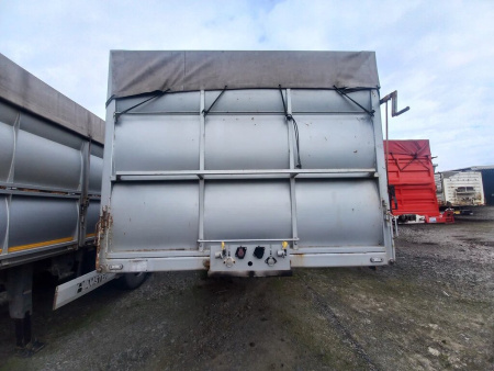 КРОПКУЗОВ 85057 Полуприцеп бортовой 85057B — Б/У, 2022 г.