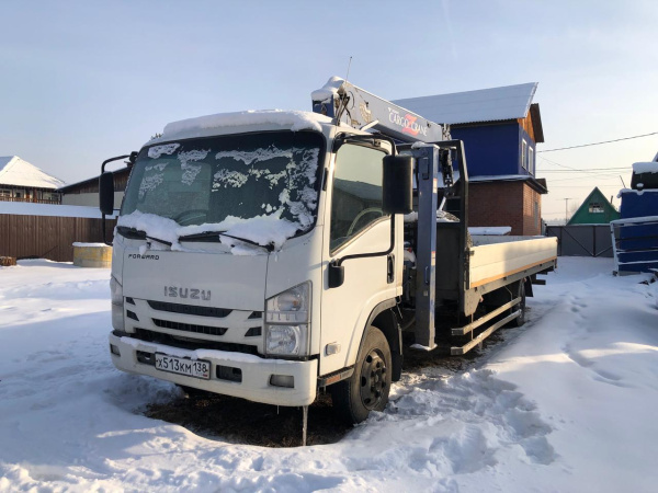 РУСТРАК 4389* на шасси Isuzu Forward 18.0 (FVR) Бортовой (Евроборт) — Б/У, 2019 г.
