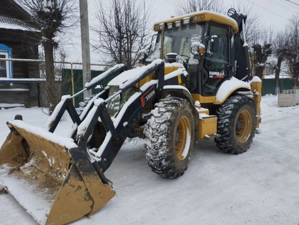 SHANMON 388 Экскаватор-погрузчик 388H — Б/У, 2023 г.