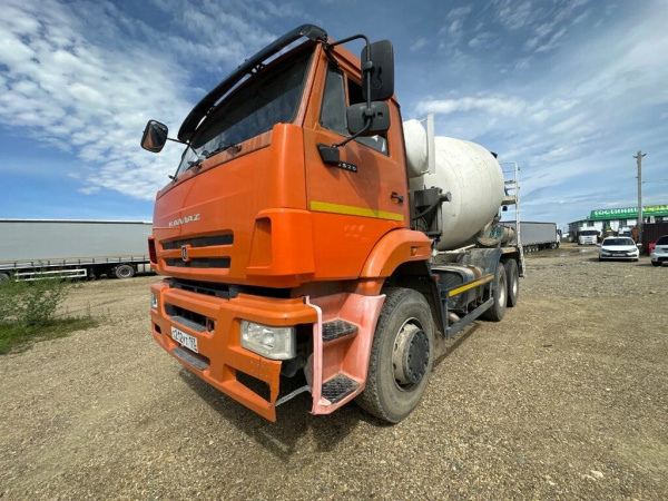 Туймазинский завод автобетоновозов 5814 на шасси КамАЗ 6520 6x4 Автобетоносмеситель 5814Z9 — Б/У, 2023 г.