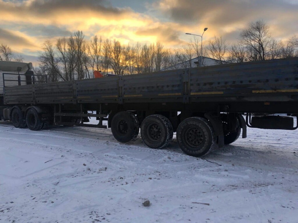 Туймазинский завод автобетоновозов 5885 Полуприцеп бортовой 588513 — Б/У, 2023 г.