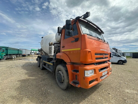 Туймазинский завод автобетоновозов 5814 на шасси КамАЗ 6520 6x4 Автобетоносмеситель 5814Z9 — Б/У, 2023 г.